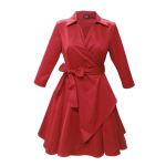 LaKey Swing czerwona sukienka dostawa w 24h